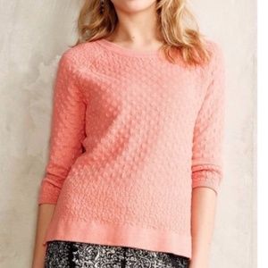 Anthropologie Field Flower Sweater